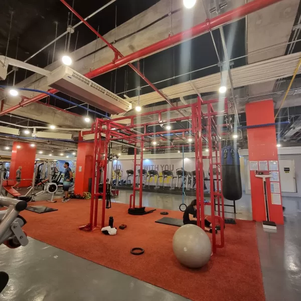 Boxing section at Gold's Gym Vertis North