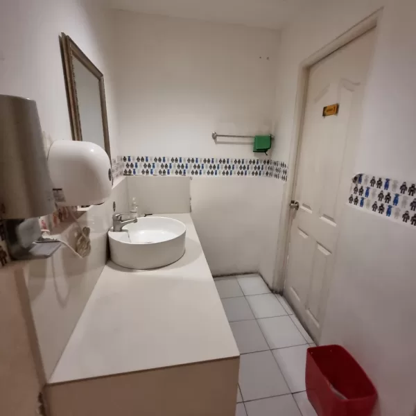 Wash area at Cafe I'm Here Timog