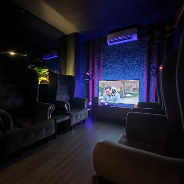 Lounge area of Luminere Spa