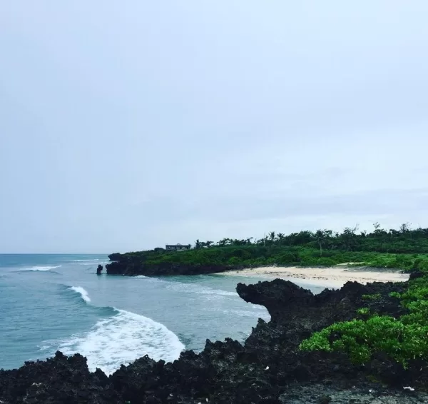 Calicoan Beach in Guiuan, Eastern Samar