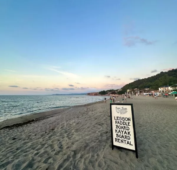 Urbiztondo Beach in San Juan, La Union