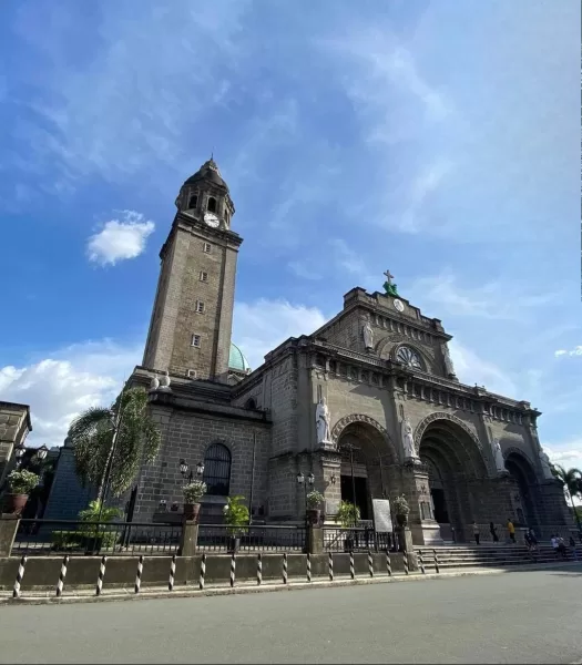 The Manila Cathedral in Intramuros