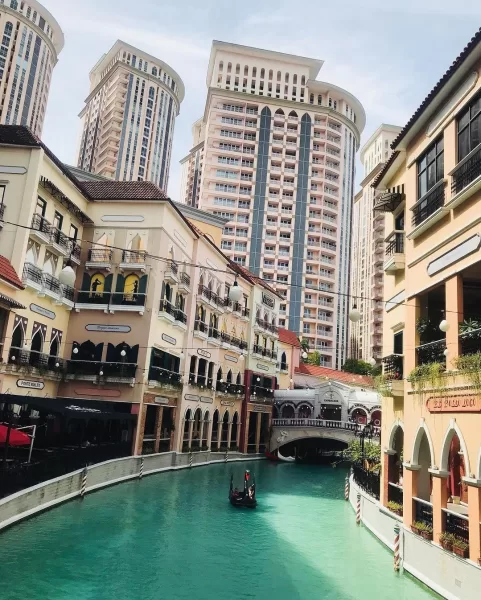 Venice Grand Canal Mall in BGC, Taguig City
