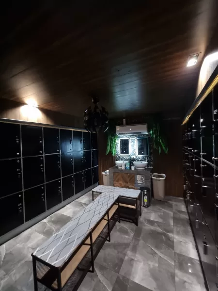 Nexus Spa Locker Room
